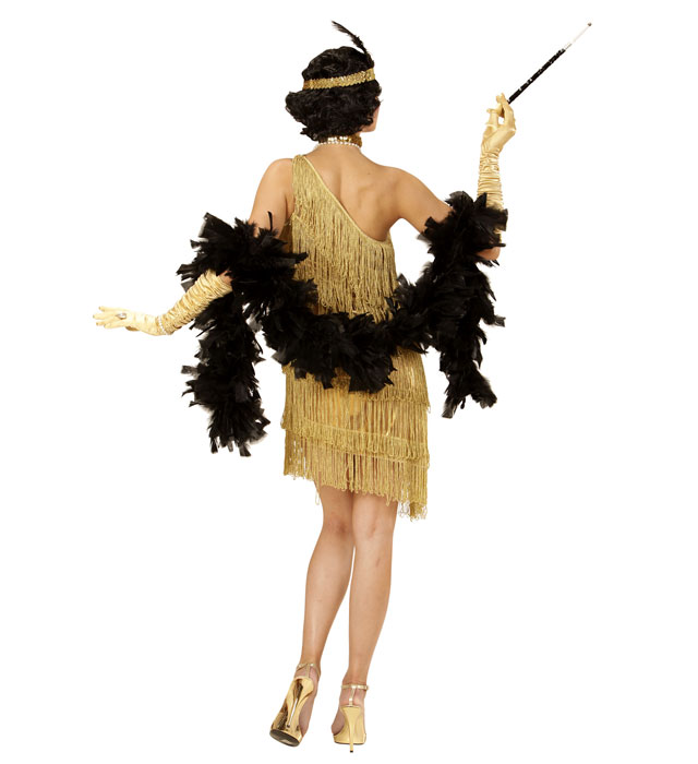 Costum Anii 20 Auriu
