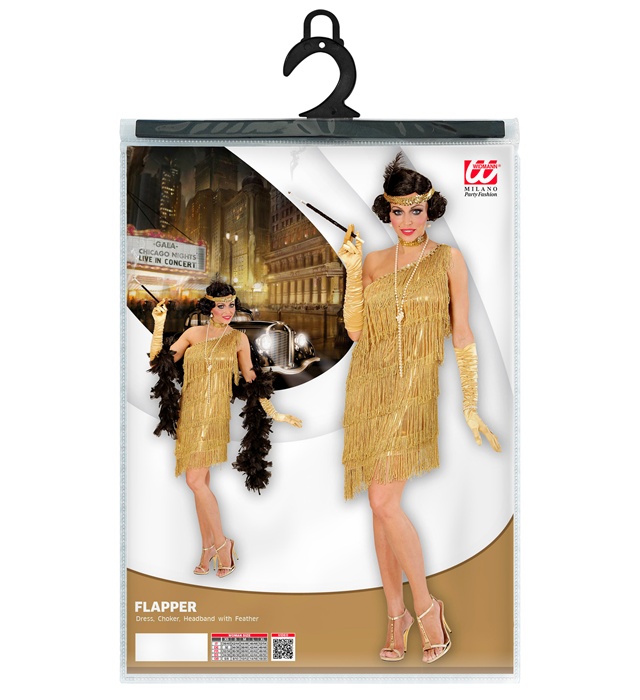 Costum Anii 20 Auriu