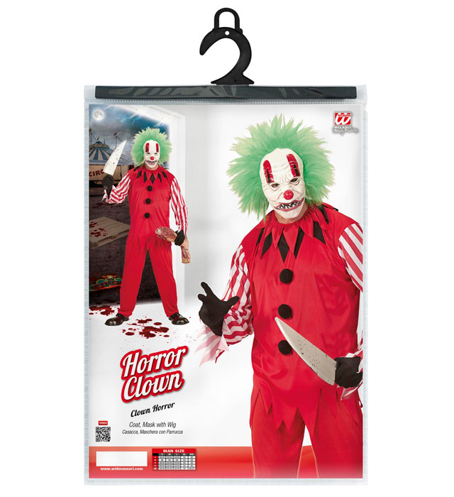 Costum Clown Horror Halloween