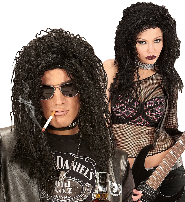 Peruca Hard Rock Bruneta