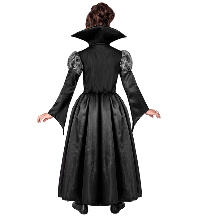 Costum Vampirita Regala Copii Argintiu