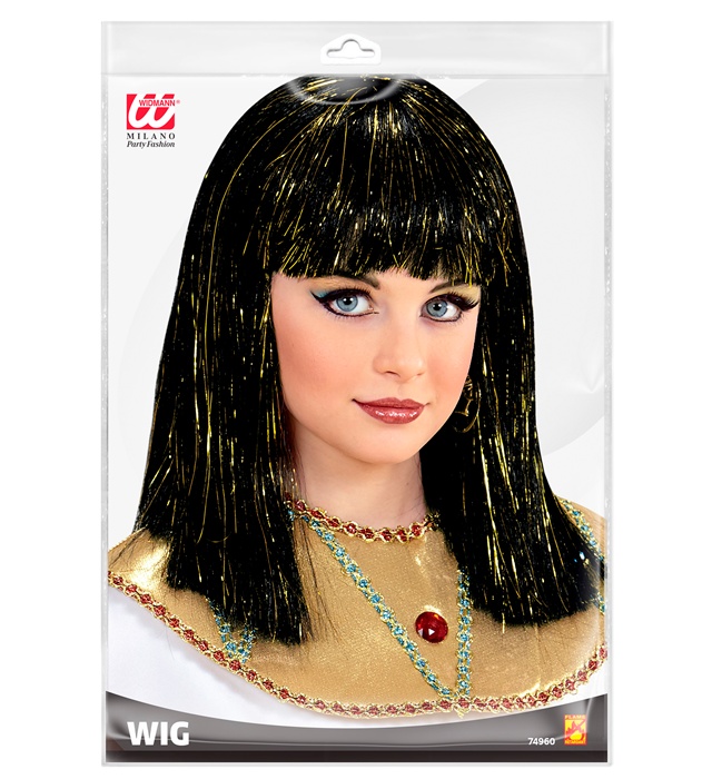 Peruca Cleopatra Suvite Aurii Copii