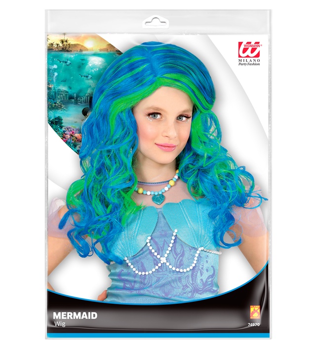 Peruca Sirena Fetita