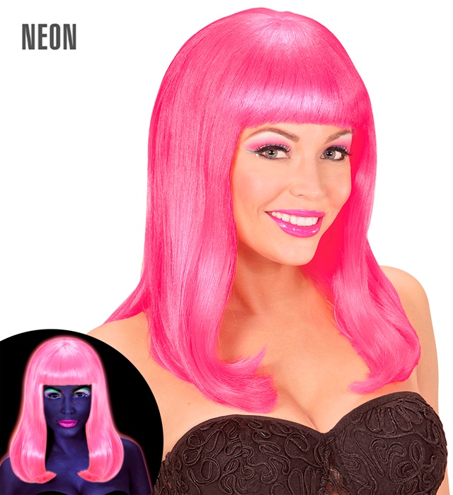 Peruca Patsy Neon Roz