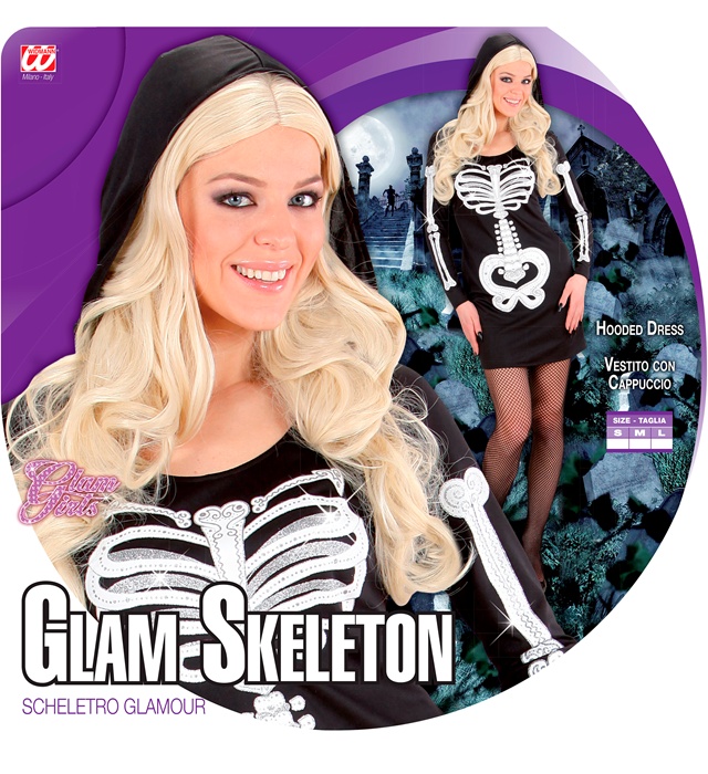 Costum Glam Skeleton