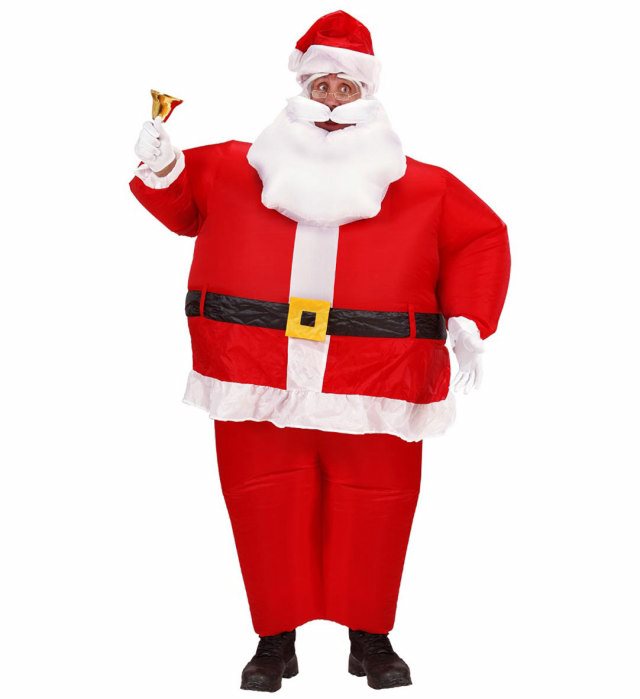 Costum Mos Craciun Gonflabil