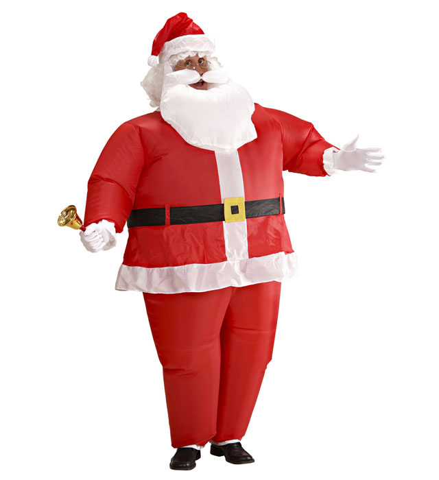 Costum Mos Craciun Gonflabil