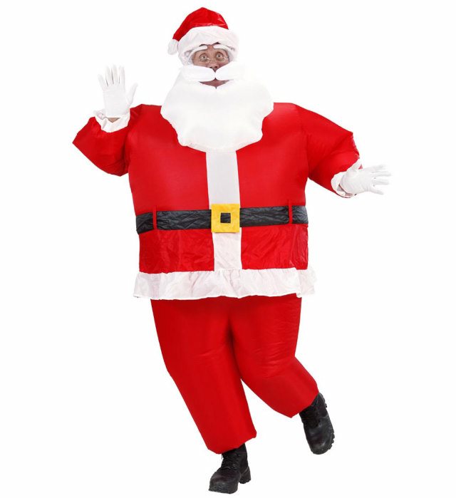 Costum Mos Craciun Gonflabil