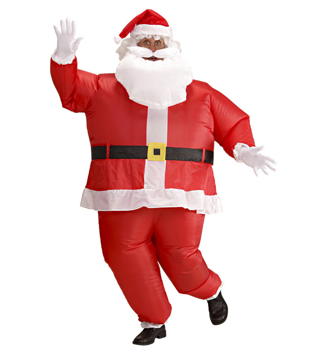 Costum Mos Craciun Gonflabil
