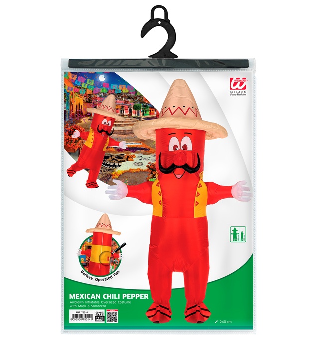 Costum Ardei Iute Mexican Gonflabil