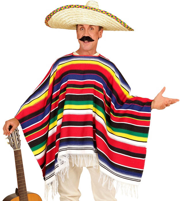 Costum Mexican Poncho Autentic