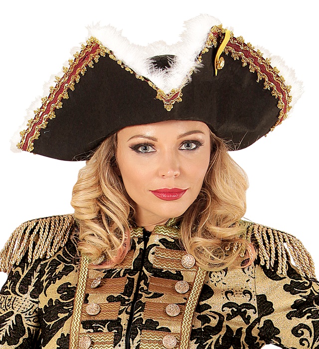 Pălărie Tricorn Puf
