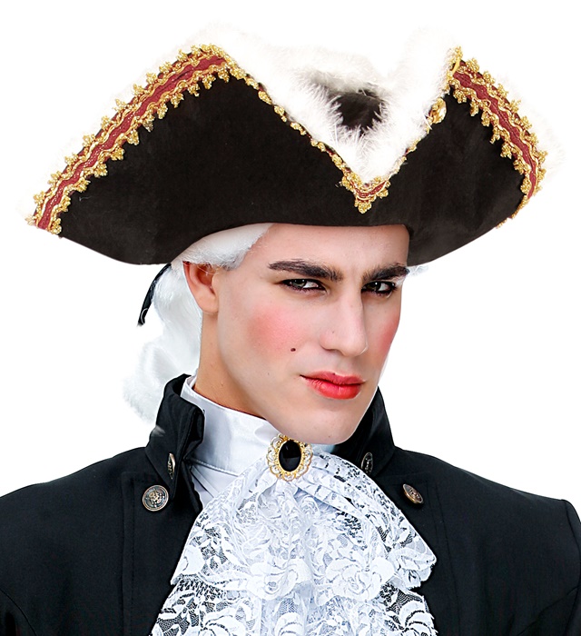 Pălărie Tricorn Puf