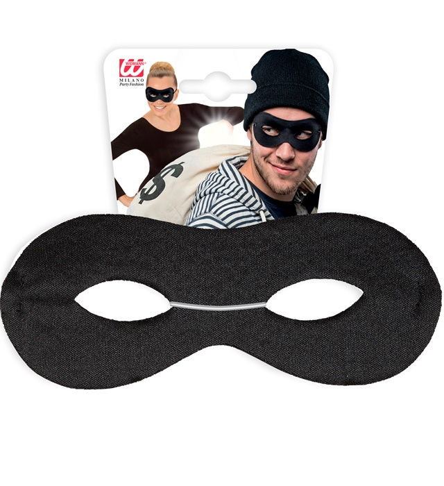 Mască Bandit Neagră