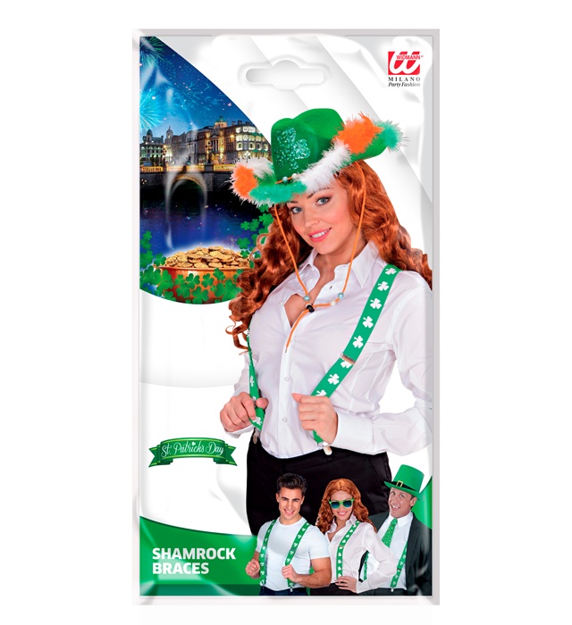 Bretele Verzi Trifoi St Patrick