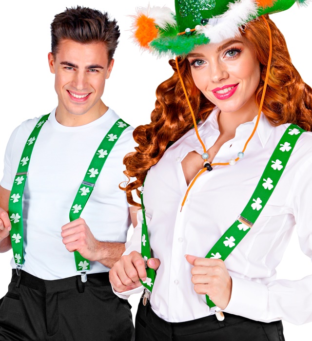 Bretele Verzi Trifoi St Patrick