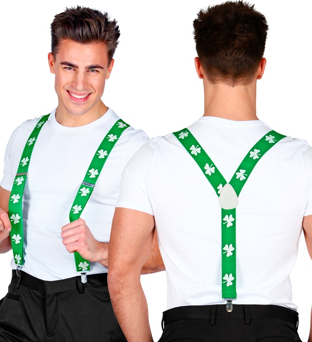 Bretele Verzi Trifoi St Patrick