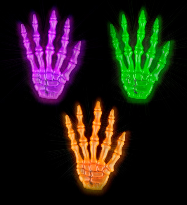 Manusi Copil Schelet Neon