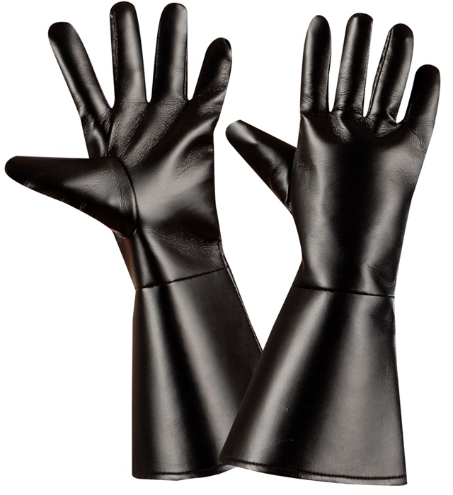 Manusi Negre Imitatie Piele