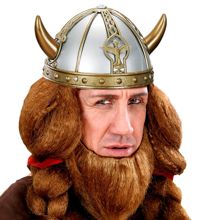 Casca Viking Copii Argintie
