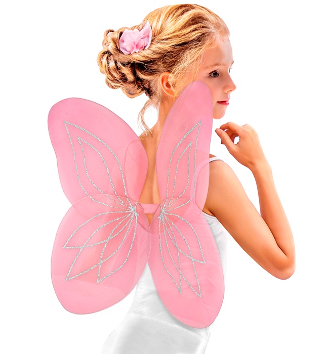 Aripi Fluture Copii Roz Deschis