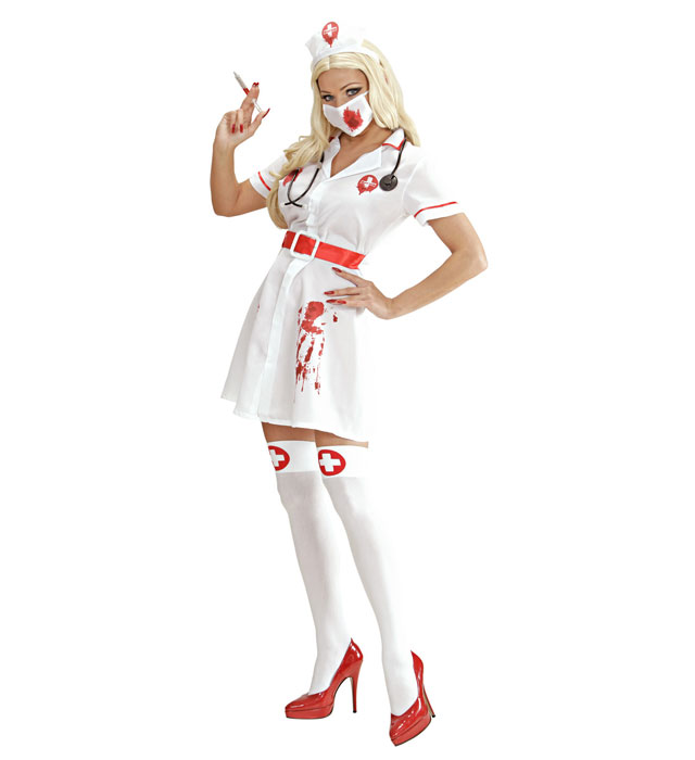 Costum Zombie Asistenta Halloween