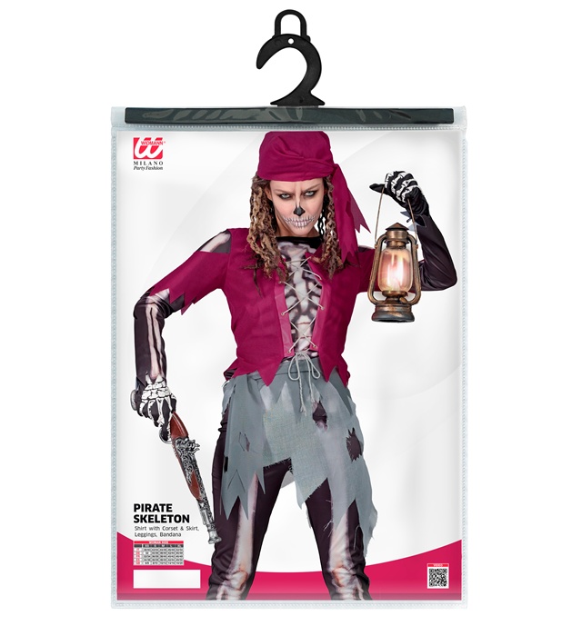 Costum Pirat Schelet Dama