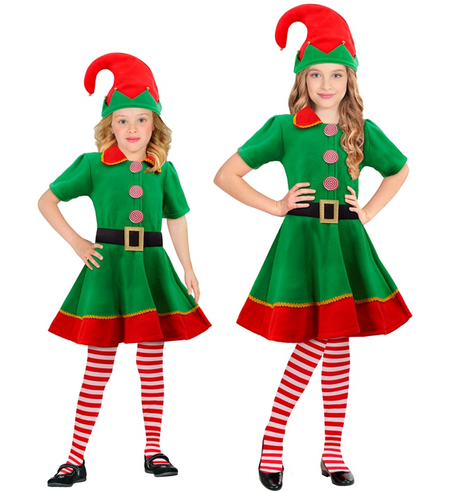 Costum Elf Craciun Fete