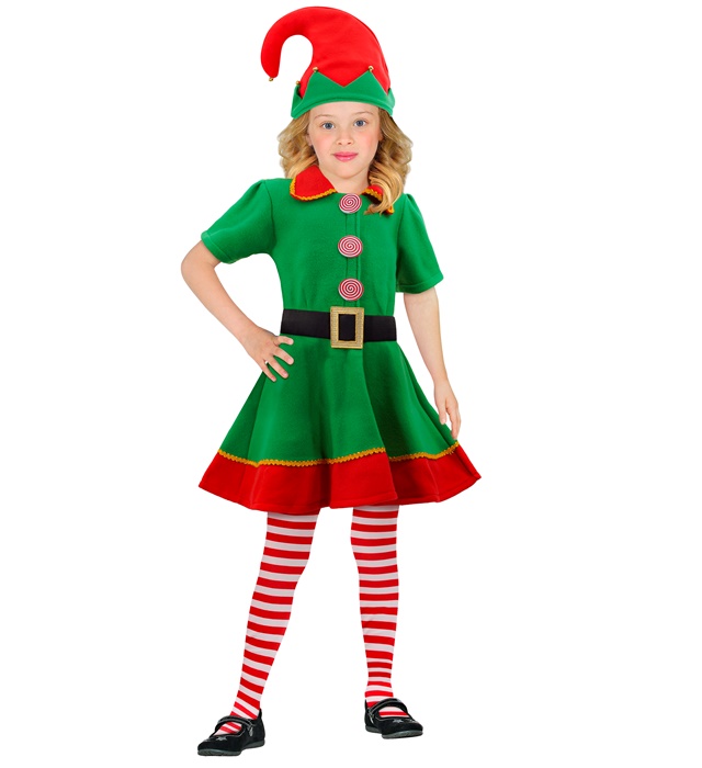 Costum Elf Craciun Fete