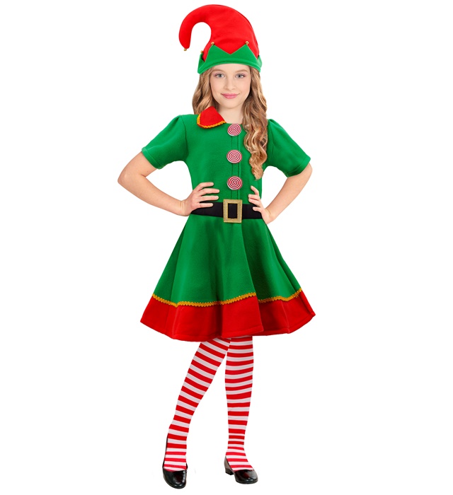 Costum Elf Craciun Fete
