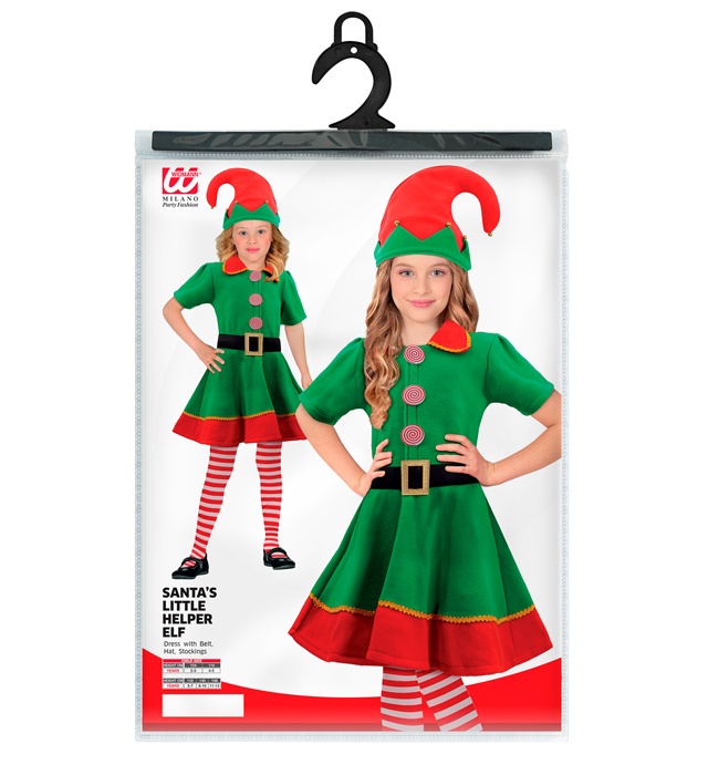 Costum Elf Craciun Fete