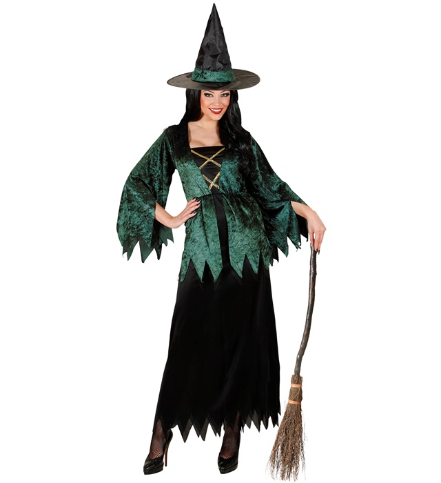 Costum Vrajitoare Verde