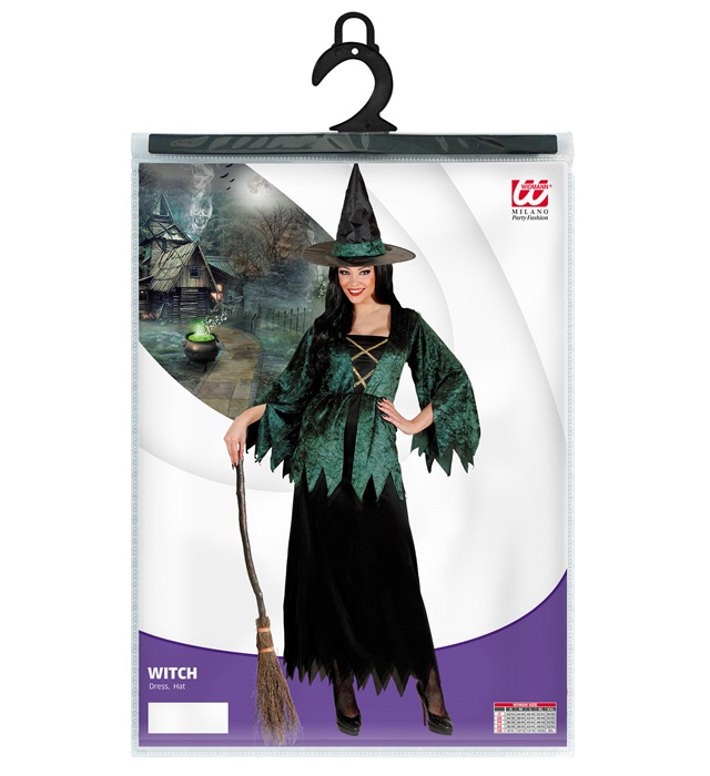 Costum Vrajitoare Verde