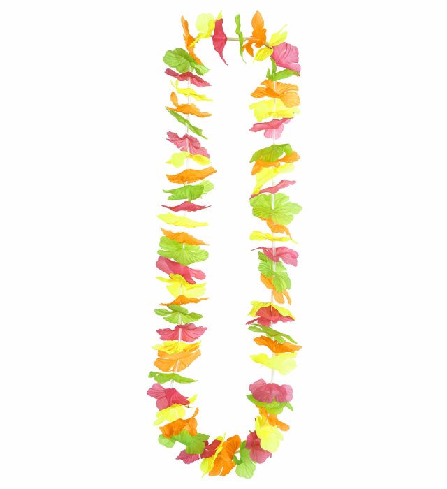 Ghirlanda Hawaii Neon Multicolora