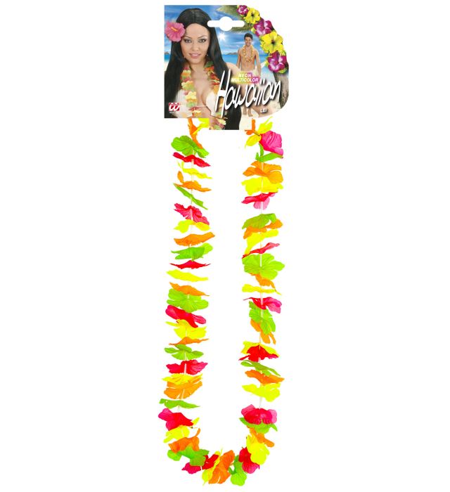 Ghirlanda Hawaii Neon Multicolora