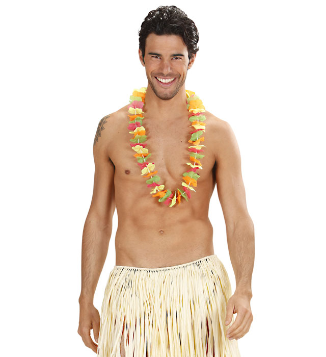 Ghirlanda Hawaii Neon Multicolora