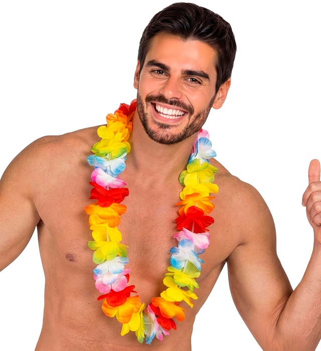Ghirlanda Hawaii Multicolora Deluxe