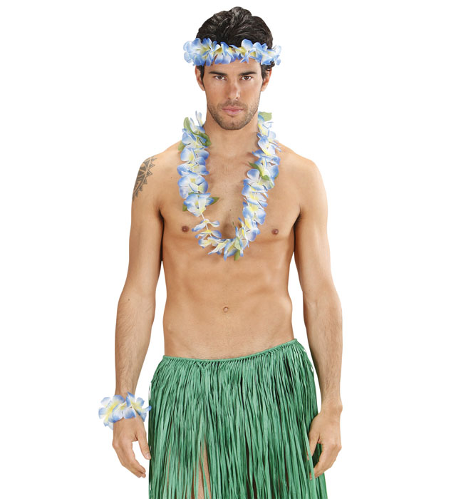 Set Hawaii 4 Culori Cu Frunze