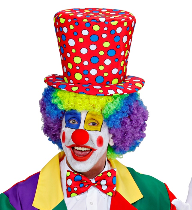 Set Clown Adult Roșu