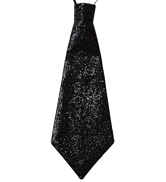 Cravata Disco Neagra