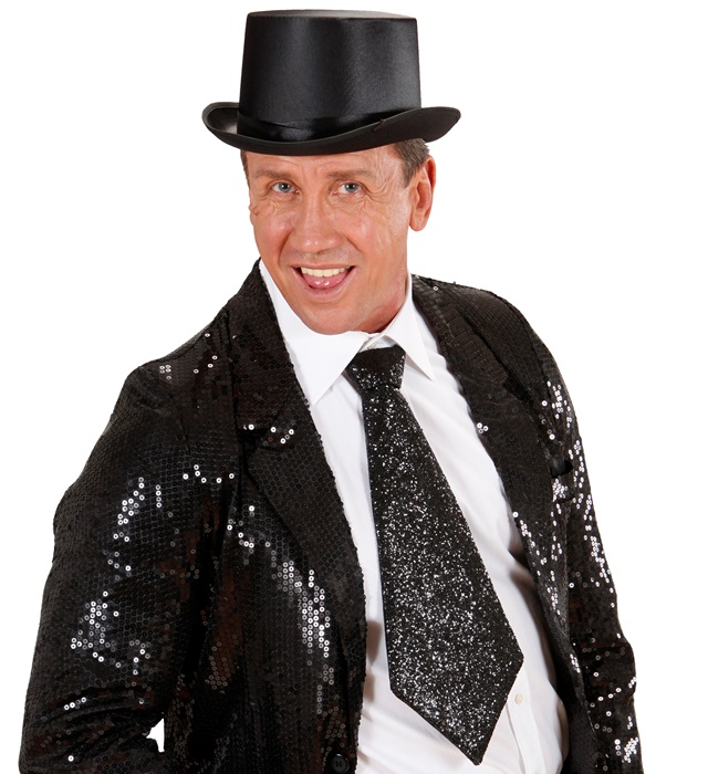 Cravata Disco Neagra