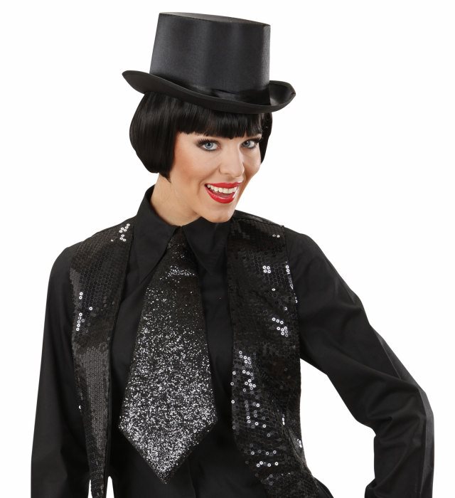 Cravata Disco Neagra