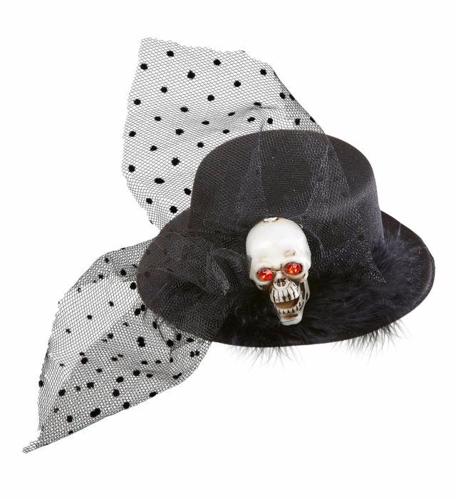 Palarie Mini Halloween Schelet
