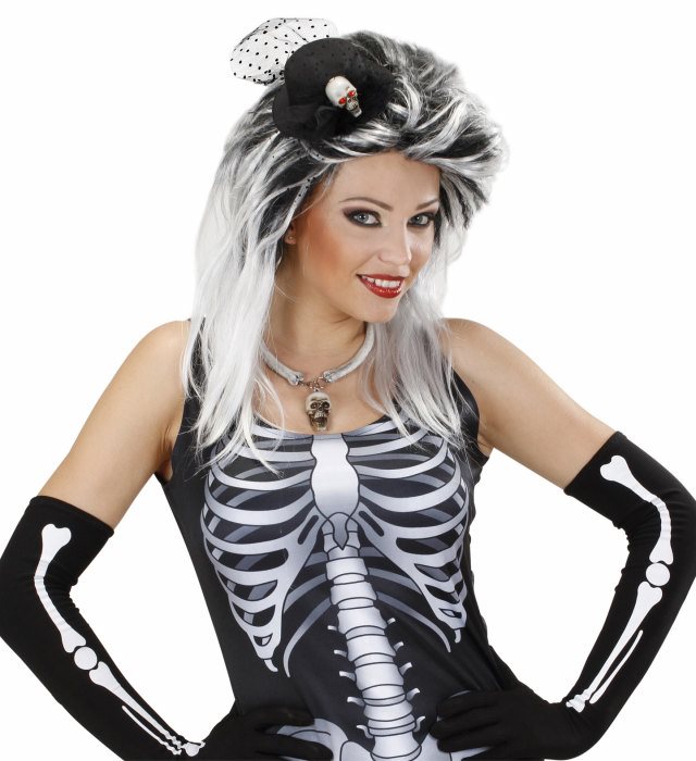 Palarie Mini Halloween Schelet
