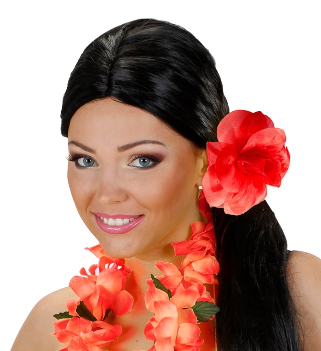 Elastic Par Floare Roșie