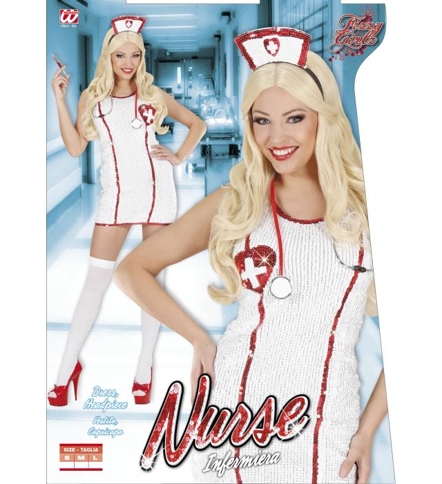Costum Asistenta Sexy