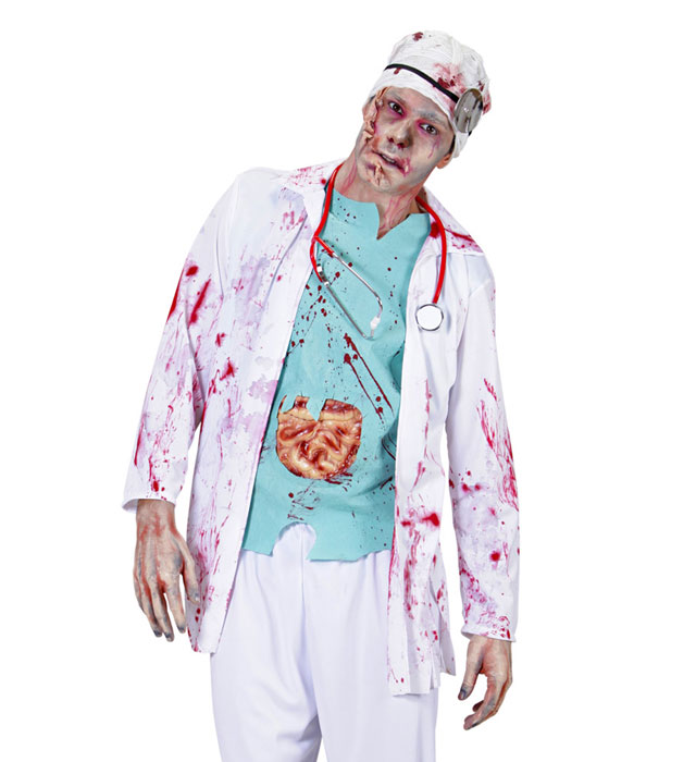 Costum Zombie Chirurg Insangerat
