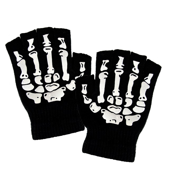 Manusi Schelet Tricot Fara Degete Adult