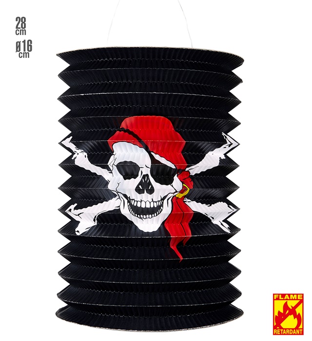 Lampion Schelet Pirat 28 Cm