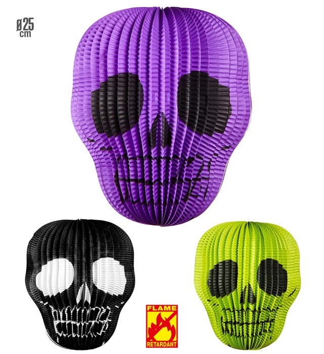 Decor Lampion Schelet 25 cm